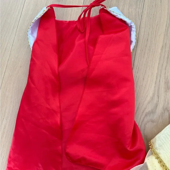 Kids SnowWhite Princess Costume Dress with Cape - Blue, Yellow, Red - Picture 5 of 5